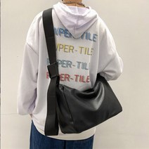 미니멀레더남녀공용크로스 에코백 크로스 토드백