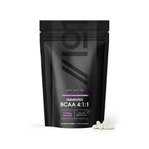 바이오페린 1000mg의 발효 BCAA 4:1:1 고 가지사슬 아미노산 정제 또는 분말 120캡슐, 2 1 1(60캡)
