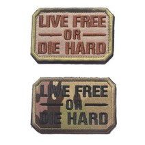 ＧОÐＺｉĿŁА몰찍찍이 밀리터리 패치 와펜 live free or die hard 패치제작 컴퓨터자수 군인용품 자수 패치????ŁØvŒ????, ︽︽멀티캠