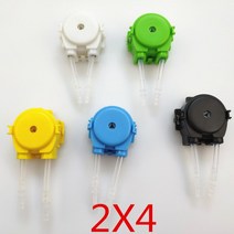 액체이송펌프12V/24V DC 도징 펌프 연동 펌프 도징 헤드 아두이노 수족관 실험실 분석 Diy 용 커넥터 포함, 03 PUMP HEAD 2x4_04 Black