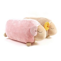 마이KIDMALL_오야스미양 부루 허리진동쿠션 안마 안마기 형기 형쿠션_MMY키드MAl몰, 선택-옵션-☆베이지