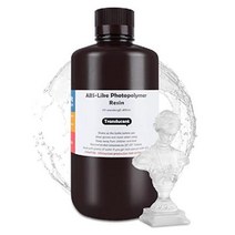 ELEGOO ABS-Like 2.0 3D 프린터 포토폴리머 레진, 반투명 1kg