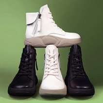 여성 하이탑 스니커즈 통굽 하이탑 소프트 슈즈 발편한 여성운동화