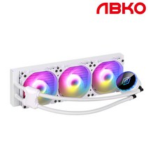 앱코 NCORE T360 THETIS ARGB CPU 수랭 쿨러, T360(화이트)