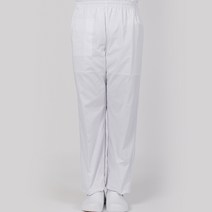 모던위생복 식품위생복 위생복하의 MD-2502 (여름바지) HACCP위생복 남여공용 위생복바지 식품공장 위생작업복, 화이트
