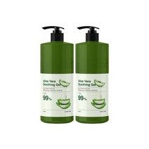 샤샤 99 알로에 베라 수딩젤 1500ml 대용량 수분 진정 케어 수분크림 시카+티트리+판테놀 함유, 샤샤 99% 알로에 베라 수딩젤 1500ml+1500m