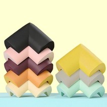 리빙블러썸 두툼한 코너 보호대 12mm 4개세트, 핑크