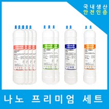 현대큐밍 정수기필터 호환 HP-100 프리미엄 1년 세트, (HP100)프리미엄 11인치단방향8개
