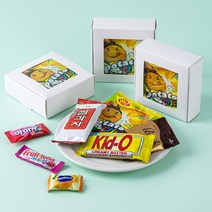 달콤타임 생일 돌 승진 답례품 회사 간식 10세트, 24SO_7종 간식 선물 10세트