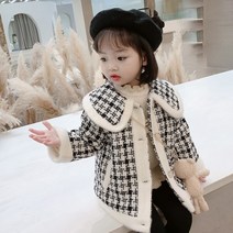 당일발송 레드호호 여아 가을겨울신상 빅카라 체크자켓 키즈곰돌이세트 아우터