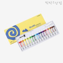 신한 샤미 수채화물감 18색 / 10ml, 단품, 단품