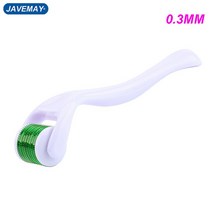 얼굴 페이스 롤러 0.3mm 티타늄 펜 기계 스킨 케어 탈모 치료 피부 관리기, N