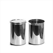 스텐레스 다용도 분리형 스윙휴지통 8 10 12 16 20L 분리수거 쓰레기통 스텐휴지통, 무뚜껑