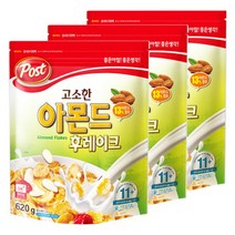 포스트 고소한 아몬드 후레이크 620g x3개, 3개