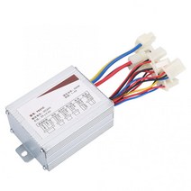 리튬 접이식 펫바이크 전동 출퇴근용 전기 자전거 DC 브러시 모터 컨트롤러 박스 24V/36V/48V 250W/350W/50, 03 48V 500W, 한개옵션1