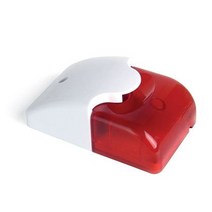 점멸등 비상 12v 유선 알람 스트로브 사이렌 깜박이는 빨간불 사운드 사이렌, 220v