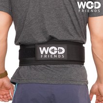 와드프렌즈 리프팅벨트 헬스 역도 웨이트 딥벨트 크로스핏 허리보호대, XS(~27), 레드