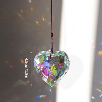 황소농기계 콩콤바인 이양기 농업용관리기 휴립기 크리스탈 윈드 차임 프리즘 썬 캐처 수제 주얼리 가든, 01 1 Crystal Wind Chime