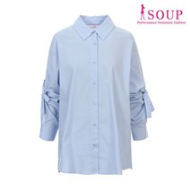 [숲] 스트랩 롤업 블라우스(SW8LS8H)