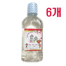 순수가글 순수가글S(스트롱) 키즈가글 300ml x 6개 무색소 무알콜 어린이 임산부, 순수키즈가글300ml-6개