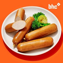 BHC 닭가슴살 소시지 4종 120g x 20팩 (프랑크/마늘/청양/커리), 프랑크5+마늘5+청양5+커리5