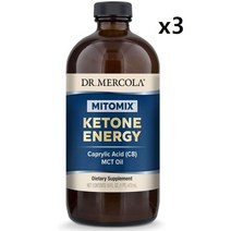 닥터 머콜라 키톤 에너지 MCT 오일 473ml 3팩
