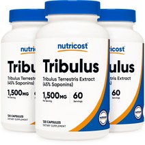 트리뷸러스 테레스트리스 750mg 120캡슐 3병, 120정, 3개