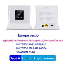무선 라우터 공유기 와이파이 모뎀 4g Sim 카드 무선 라우터 핫스팟 범위 외부 IP 카메라 WAN LAN CAT4 안, 04 CPE906A-3