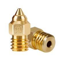 초정밀 3pcs 황동 노즐 0.8/0.6/0.4mm 3D 프린터 Creality CR-6 SE Ender-3 S1 프로 CR-10 스마트, 03 0.6mm