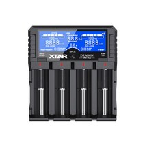 XTAR-18650 배터리 용량 테스터 충전기 검사기 AAA 리튬 이온/Ni-MH 11.1V 팩 VP4 PLUS, 01 XTAR DRAGON VP4 Plus_03 UK