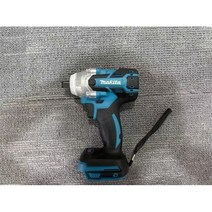 Makita-18V 임팩트 렌치 오리지널 DTW600 무선 전기 드릴 바디 전용 리튬 배터리 전문 전동 공구, 파란, 파란