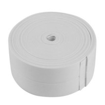 씰링 스트립 욕실 샤워 싱크 목욕 코킹 테이프 흰색 PVC 자체 접착 방수 벽 스티커 주방용, white_2.2cm_1M