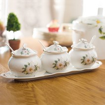 스타일리스트 제이 도자기 양념통 세트, A, A