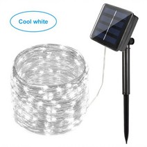 옥상 천막 가제보 보온 아웃도어 스트링 라이트 300 LED 8 모드 파티오 조명 아웃사이드 마당 전망대 파티 웨딩 텐트 베란다 크리스마스 정원 장식, 04 White B_01 7M 50LED
