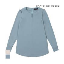 에꼴드파리 에꼴드파리 콩단추 디자인 블라우스_C9YWBA001Z