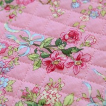 면혼방 누빔원단)미엔로즈-핑크 (6801637)