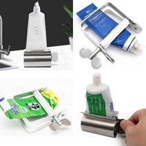 304스텐 치약짜개 짜는기계 꽂이 거치대 스탠드 튜브링거 치약디스펜서 (소형 대형), 01 치약짜개(중)