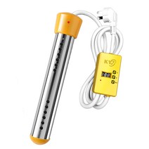 욕조 돼지꼬리 히터봉 가열기 온수기 물데우는 기계, 자동 전원 끄기 없음 800W