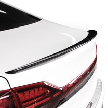 자동차 리어 스포일러 튜닝 더뉴 그랜저 그랜져 XM3 K5 DL3 K7 프리미어 쏘나타 DN8 아우디 A4 A6 혼다 어코드 토요타 캠리 BMW 5시리즈 G30 F10, 블랙(유광), K5 3세대