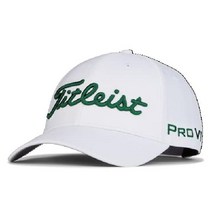 타이틀리스트(Titleist) 남성 골프 모자 투어 퍼포먼스 캡 HJ2CUP RYWT 로얄, 화이트   헌터