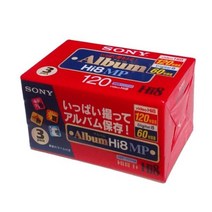 소니 8밀리 비디오 카세트 120분 Hi8MP 타입 3권팩 3P6-120HMPL, 1개, 상품명참조
