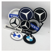 2시이전당일배송 자동차원형패치 벤츠 bmw 자수패치 자동차와펜 원형와펜 원형자동차패치, E5.BMW①