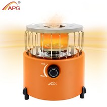 apg 휴대용 2 in 1 캠핑 스토브 가스 히터 야외 워머 프로판 부탄 텐트 히터 요리 시스템, 평범한
