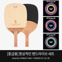 버터플라이 탁구라켓 싸이프레스 T-MAX+테너지 조합, 싸이프레스 T-MAX