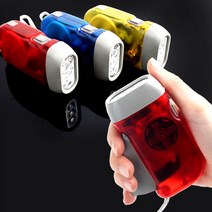 배터리 필요없는 후레시 자가발전손전등 정전시 비상