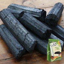 [습도조절숯] 대나무 숯도사 바베큐 고기 구이용 무공해 비장탄 캠핑 숯 1.2kg