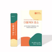 배양송이 더블케어효소 탄수화물 단백질 지방 분해 1박스, 단품, 단품