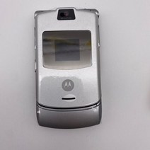 Motorola-레이저 V3 리퍼브 제품 오리지널 잠금 해제 2.2 인치 GSM 850 / 900 1800 1900 미니 USB 고품질 SIM, simple set, 은