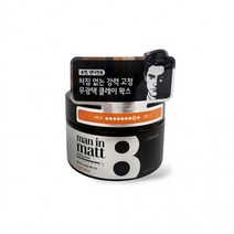 엘라스틴 맨인매트 클레이 왁스 80g 무광택 헤어 스타일링, 엘라스틴 맨인매트 왁스80g