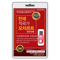(정품 음악USB) 천재 작곡가의 앙상블 모차르트 132곡
